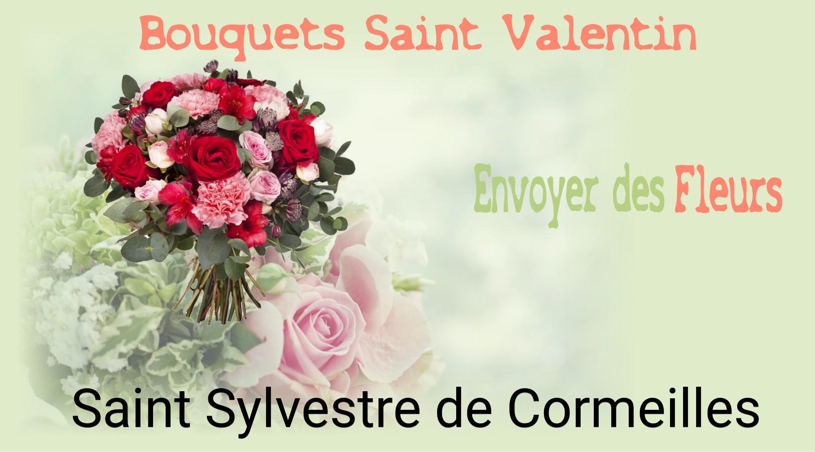 Roses de Saint-Valentin livrées à Saint-Sylvestre-de-Cormeilles