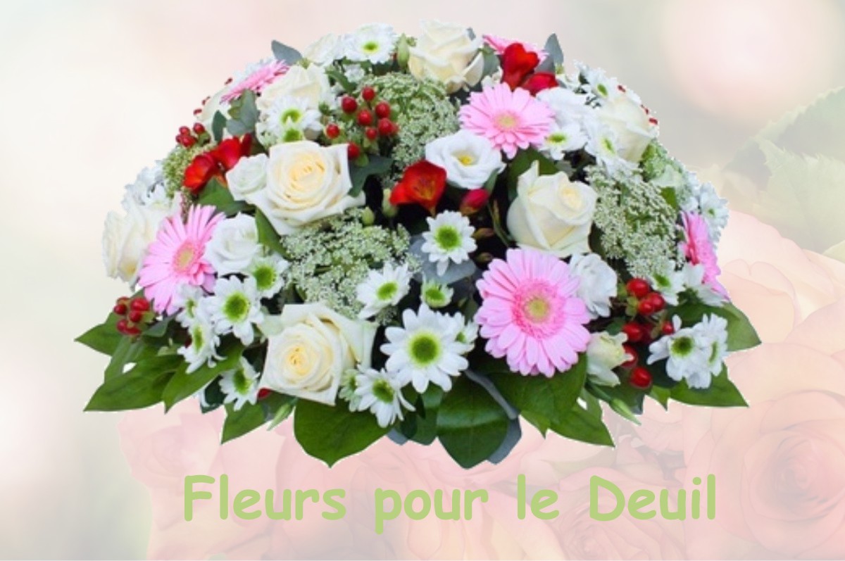 fleurs deuil SAINT-SYLVESTRE-DE-CORMEILLES